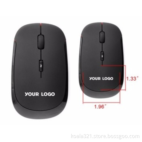 3500 Optical 2.4Ghz Custom Printing Slim Wireless Mouse